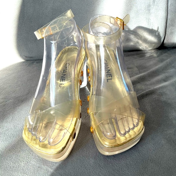 CHANEL PLATFORM sandals 🔥🔥🔥 - Picture 3 of 14